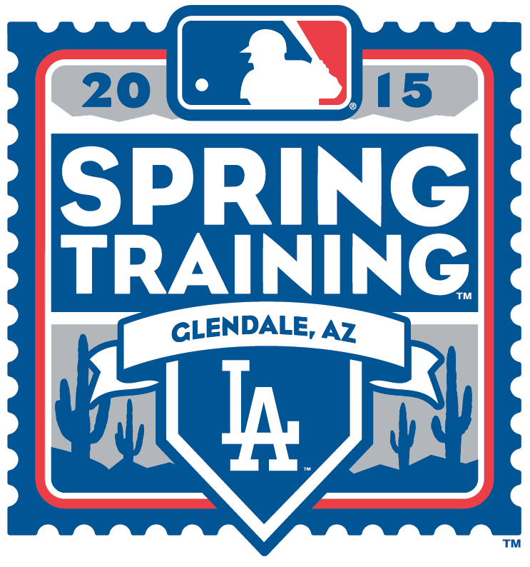 Los Angeles Dodgers 2015 Event Logo vinyl decal